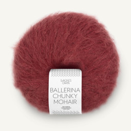 BALLERINA CHUNKY MOHAIR - RUSTIC ROSE (4353)