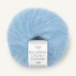 BALLERINA CHUNKY MOHAIR - SUMMER SKY (6012)