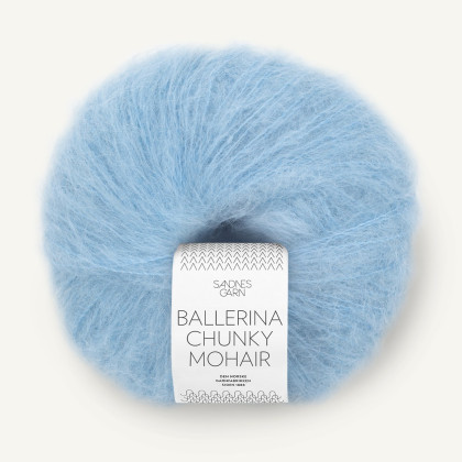 BALLERINA CHUNKY MOHAIR - SUMMER SKY (6012)