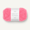 BØRSTET ALPAKKA - BUBBLEGUM PINK (4315)