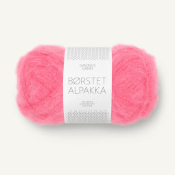 BØRSTET ALPAKKA - BUBBLEGUM PINK (4315)