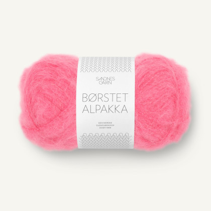 BØRSTET ALPAKKA - BUBBLEGUM PINK (4315)