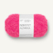 BØRSTET ALPAKKA - HOT PINK (4518)