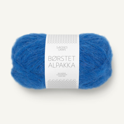 BØRSTET ALPAKKA - JOLLY BLUE (6046)