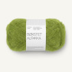 BØRSTET ALPAKKA - MATCHA (9564)
