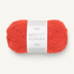 BØRSTET ALPAKKA - SPICY ORANGE (3819)