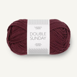 DOUBLE SUNDAY - DEEP BURGUNDY (4372)