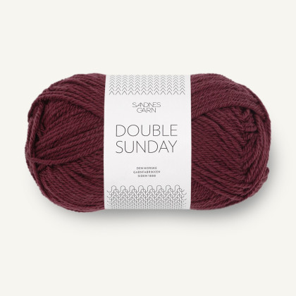 DOUBLE SUNDAY - DEEP BURGUNDY (4372)