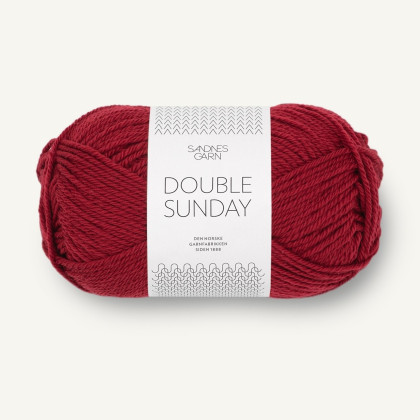 DOUBLE SUNDAY - DYP RØD (4236)