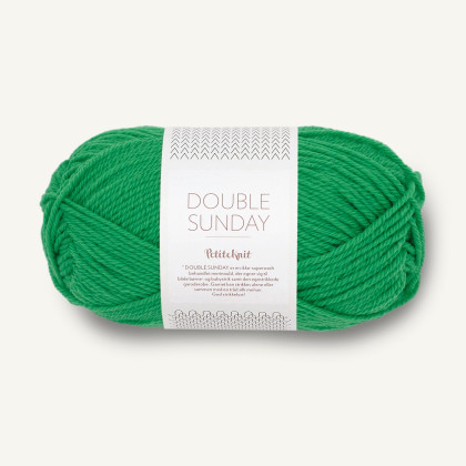DOUBLE SUNDAY PetiteKnit - STATEMENT GREEN (8236)