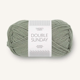 DOUBLE SUNDAY - STØVET LYS GRØNN (8521)