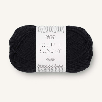 DOUBLE SUNDAY - SVART (1099)