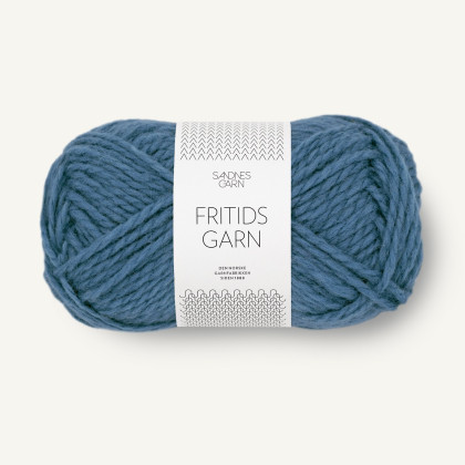 FRITIDSGARN - JEANSBLÅ (6052)
