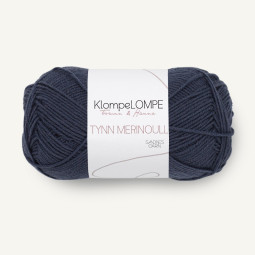 KlompeLOMPE TYNN MERINOULL - MARINE (6081)