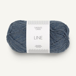 LINE - MØRK GRÅBLÅ (6061)