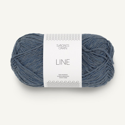 LINE - MØRK GRÅBLÅ (6061)