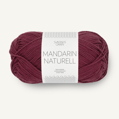 MANDARIN NATURELL - DEEP BURGUNDY (4372)