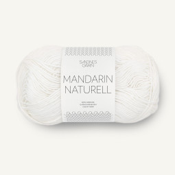 MANDARIN NATURELL - HVIT (1001)
