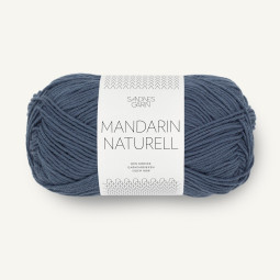 MANDARIN NATURELL - MØRK GRÅBLÅ (6061)