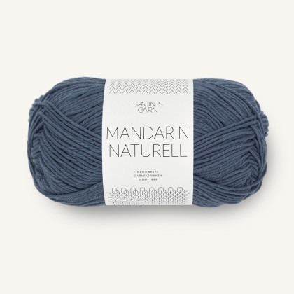 MANDARIN NATURELL - MØRK GRÅBLÅ (6061)