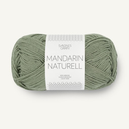 MANDARIN NATURELL - STØVET LYS GRØNN (9041)
