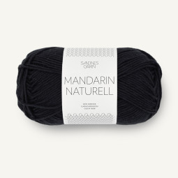 MANDARIN NATURELL - SVART (1099)