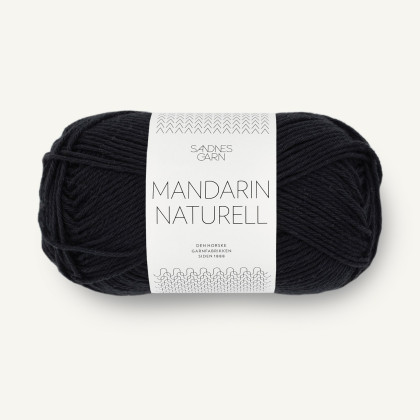 MANDARIN NATURELL - SVART (1099)