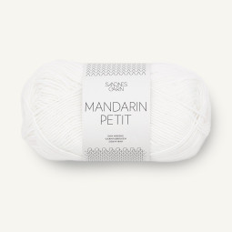 MANDARIN PETIT - HVIT (1001)