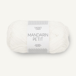 MANDARIN PETIT - HVIT (1002)