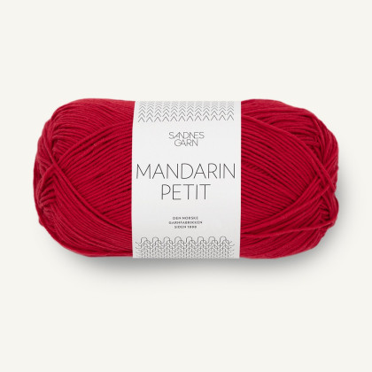MANDARIN PETIT - MØRK RØD (4418)