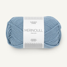 MERINOULL - BLÅ HORTENSIA (6032)