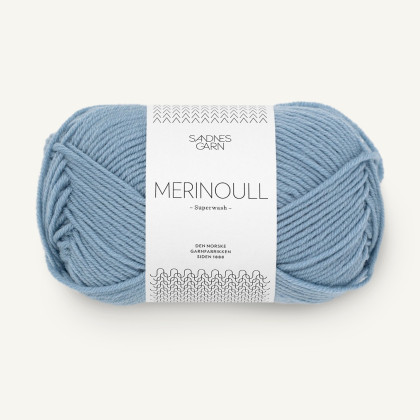 MERINOULL - BLÅ HORTENSIA (6032)