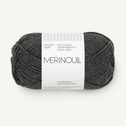 MERINOULL - CHARCOAL MELANGE (1065)