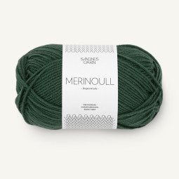 MERINOULL - DYP SKOGGRØNN (8581)