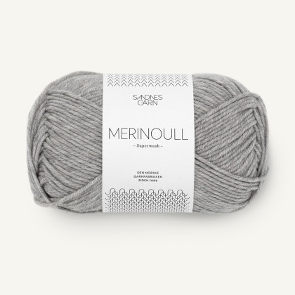 MERINOULL - GRÅMELERT (1042)