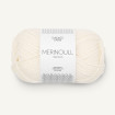 MERINOULL - HVIT (1002)