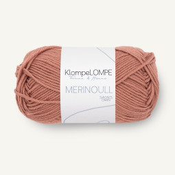 MERINOULL KlompeLOMPE - BRUNROSA (3544)
