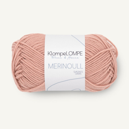 MERINOULL KlompeLOMPE - PUDDERBRUN (3332)