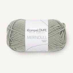 MERINOULL KlompeLOMPE - PUDDERGRØNN (9040)