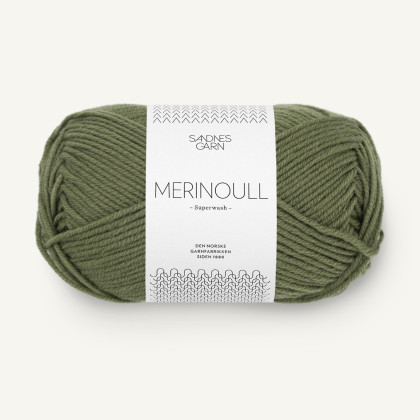 MERINOULL - OLIVENGROON (9062)
