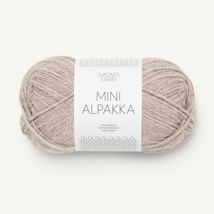 MINI ALPAKKA - BEIGEMELERT (2650)