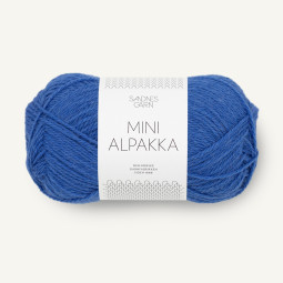 MINI ALPAKKA - DAZZLING BLUE (5845)