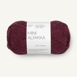 MINI ALPAKKA - DEEP BURGUNDY (4372)