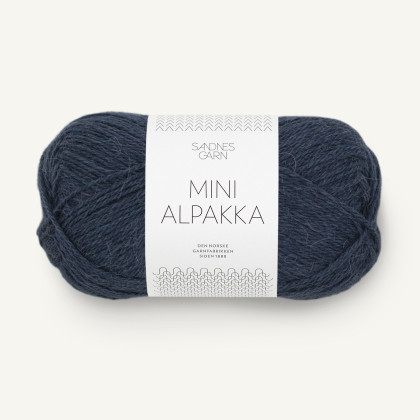 MINI ALPAKKA - DYP BLÅ (6081)