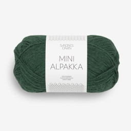 MINI ALPAKKA - DYP SKOGGRØNN (8581)