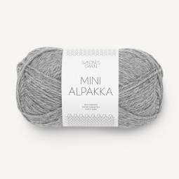 MINI ALPAKKA - GRÅMELERT (1042)