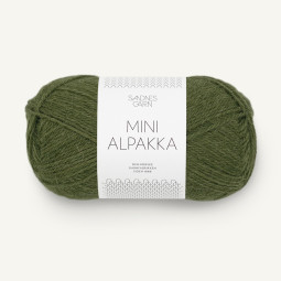 MINI ALPAKKA - MOSEGRØNN (9573)