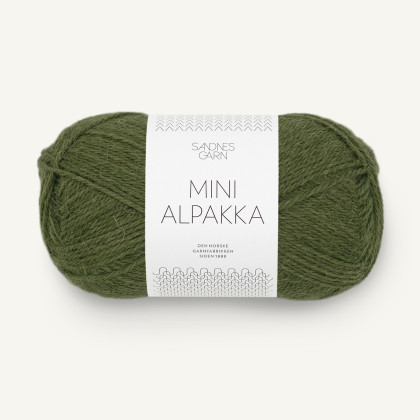 MINI ALPAKKA - MOSEGRØNN (9573)