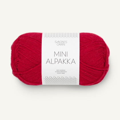 MINI ALPAKKA - RØD (4219)