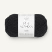 MINI ALPAKKA - SVART (1099)
